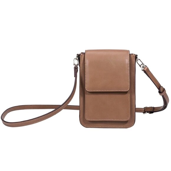 Anthropologie🆕Melie Bianco🌿Jesse Crossbody in TAUPE - Picture 2 of 11